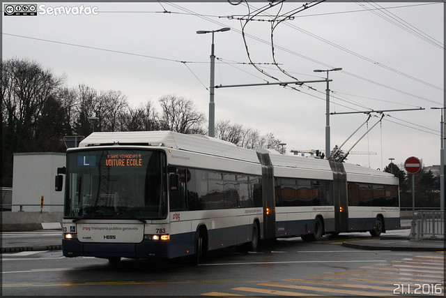 Hess Lightram 3 - TPG (Transports Publics Genevois) n°783