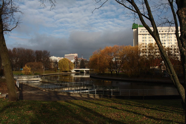 Minsk. November. Svislach.