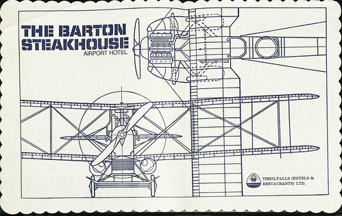 Barton Airport Table Cloth, 1970
