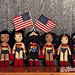 Wonder Woman dolls designed and crocheted by me.