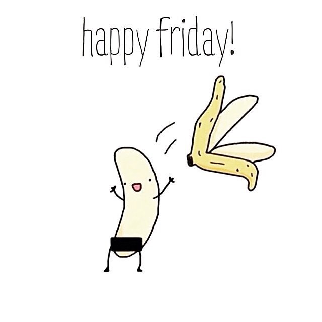 HAPPY FRIDAY Go Bananas - Blog Link in Bio - #funny #banana #vegan #summer ...