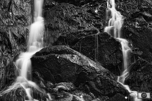 kevinaker kevinakerphotography bestinbwphotography monochrome waterfall landscape scenic landscapephotography spearfishcanyon bridalveilfalls southdakota southdakotaphotography