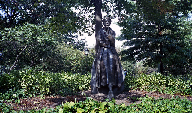 Eleanor Roosevelt Statue - Riverside Park