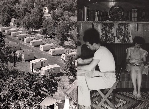 Did you know there used to be a Trailer Court on campus? #TBT to when there was separate on-campus housing for married students!