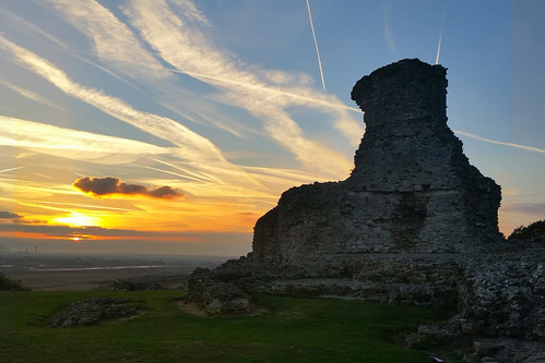 hadleighcastle hadleigh essex sunset ruin castle