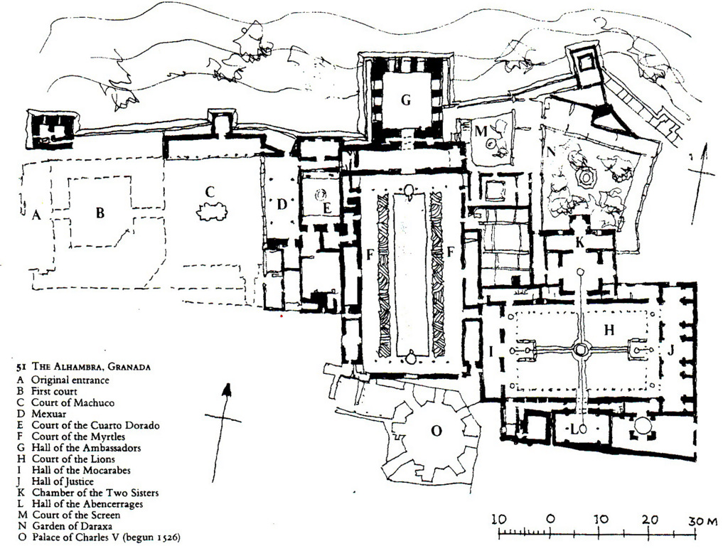Alhambra Palace Floor Plan