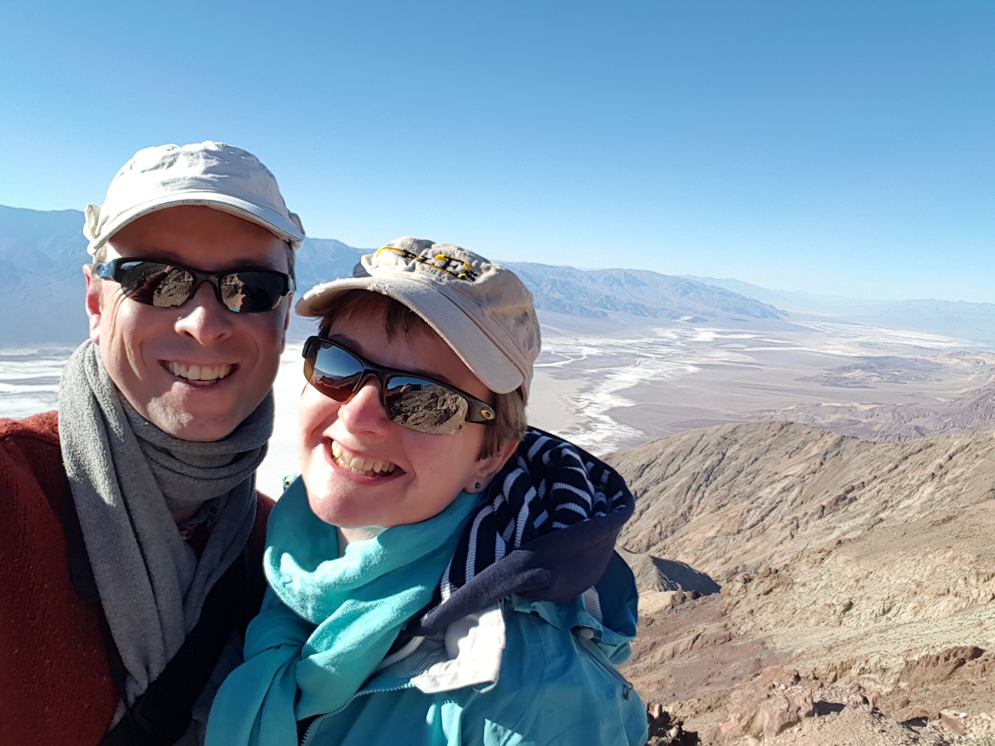 At Dante's View in Death Valley