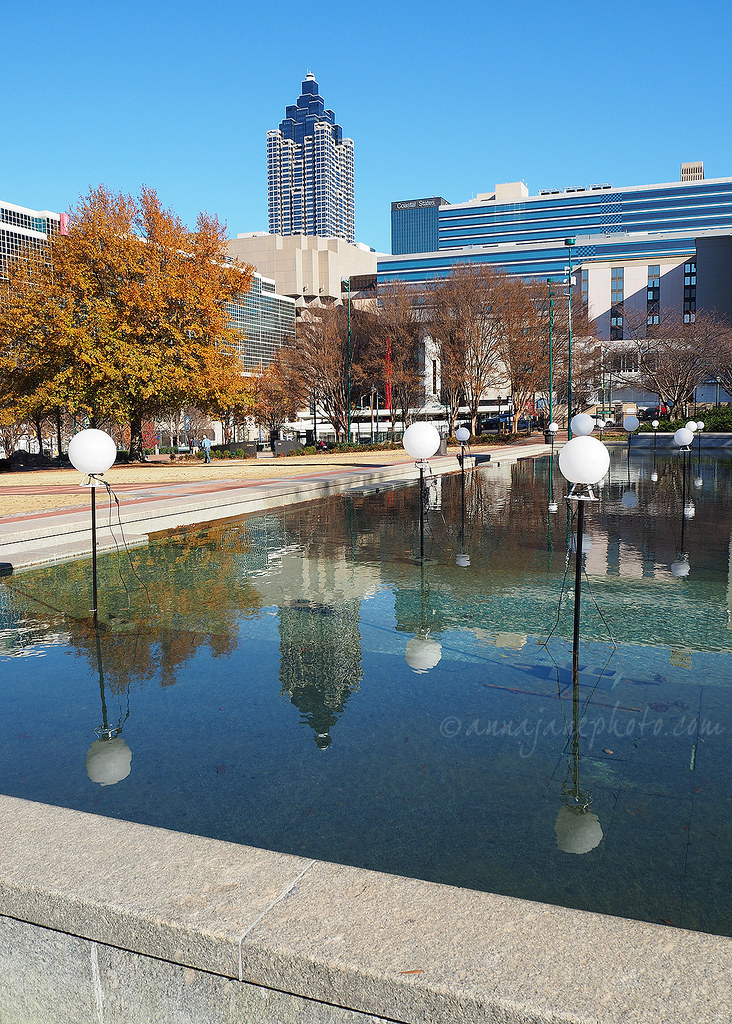Centennial Olympic Park Reflections