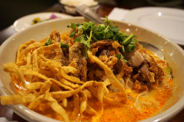 Duck Khao Soi at Lotus of Siam