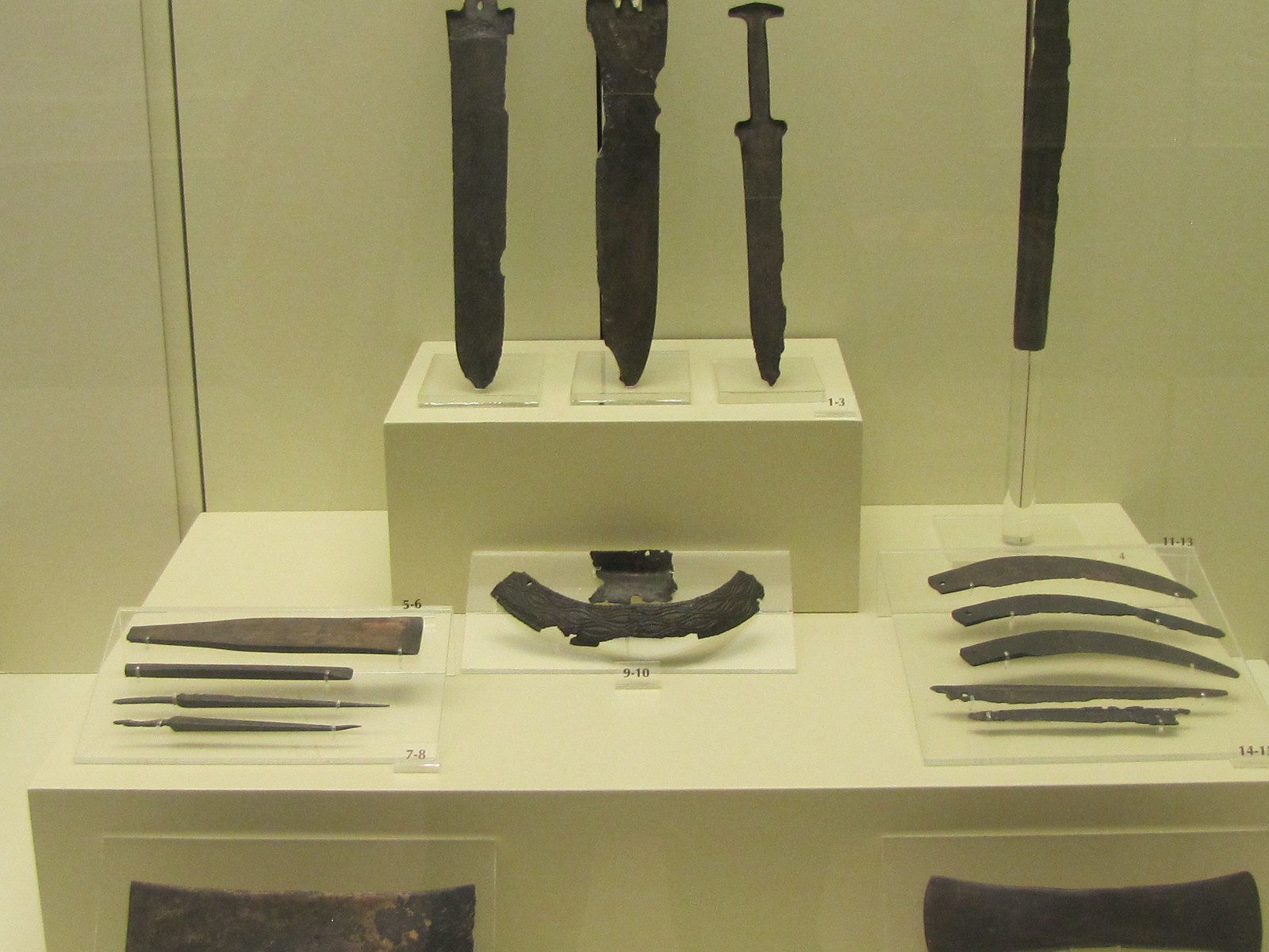 Iron swords and tools