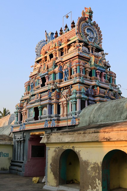 Rajagopuram from inside