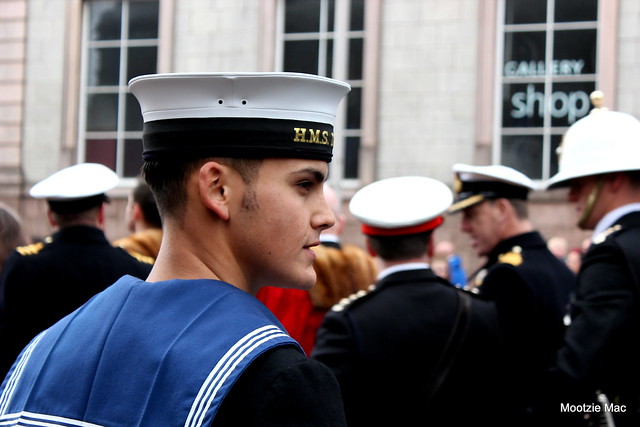 Sailor Boy at Rememberance Day
