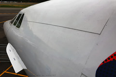 British Airways Concorde at Boeing Field Seattle (G-BOAG)