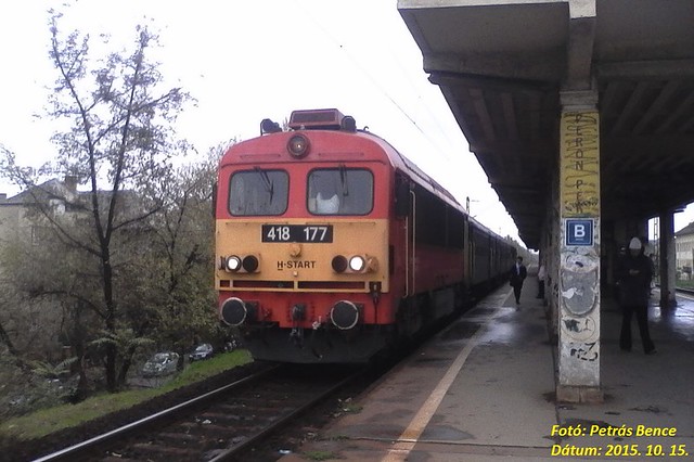 H-START 418 177 (M41 2177) Budapest-Zugló, 2015. 10. 15.