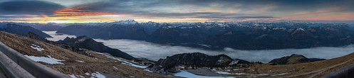 winter lake mountains night sunrise austria tramping schafberg abovetheclouds panoclouds