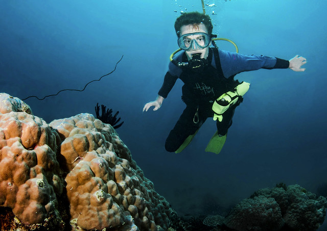 Hookah diving Norman Reef