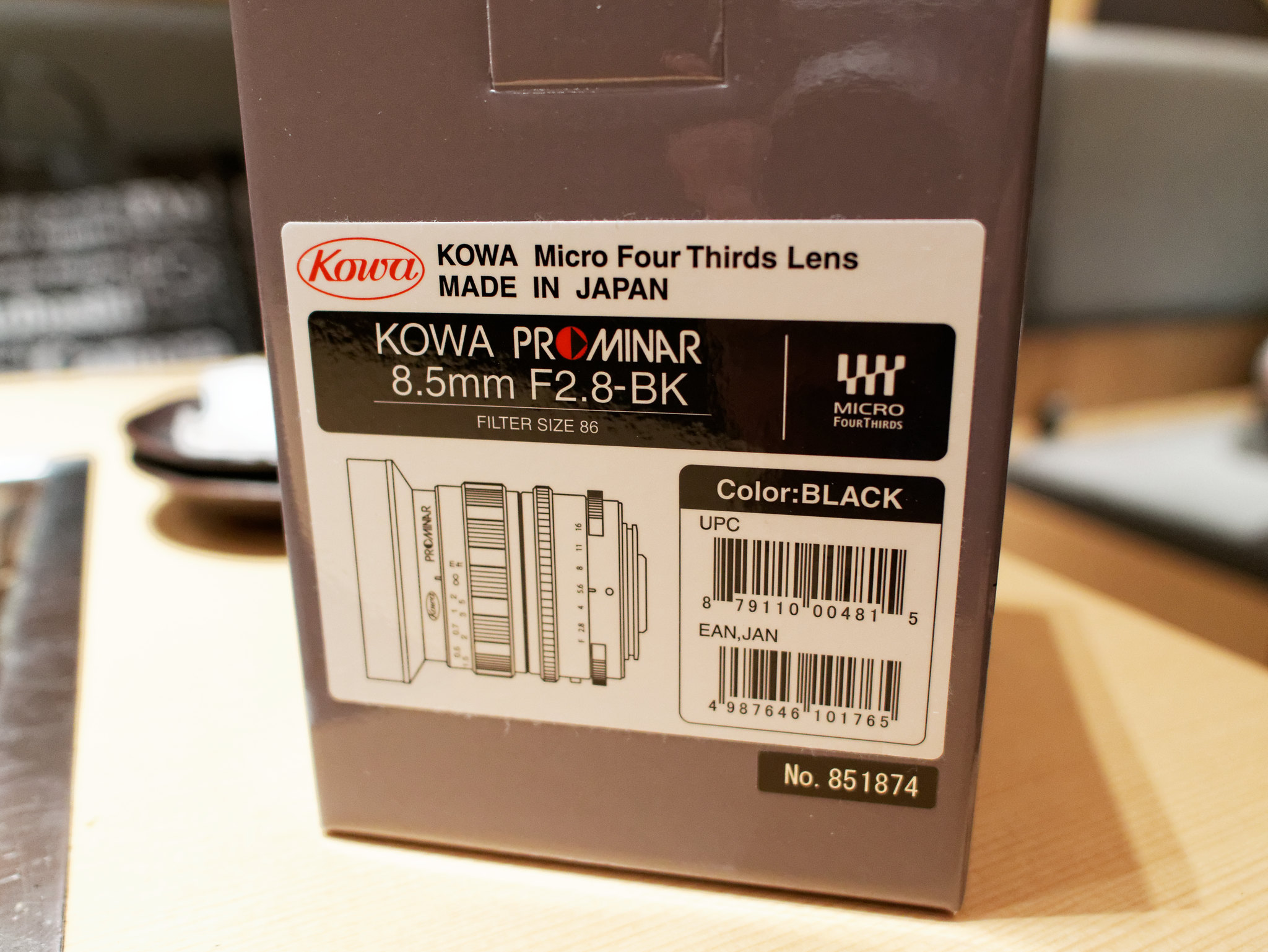 KOWA 8.5mm F2.8