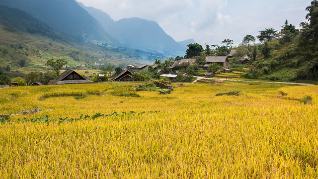 Small Village near Sa Pa, Vietnam