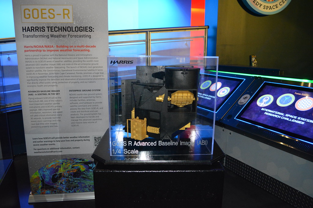 GOES-R ABI Exhibit at Kennedy Space Center