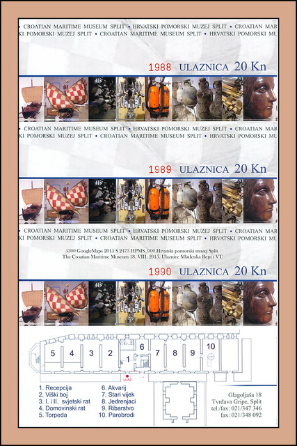 2015 S 2473 HPMS_000 Split 5300  MuzHPMS  Hrvatski pomorski muzej Split  The Croatian Maritime Museum 18. VIII. 2015.