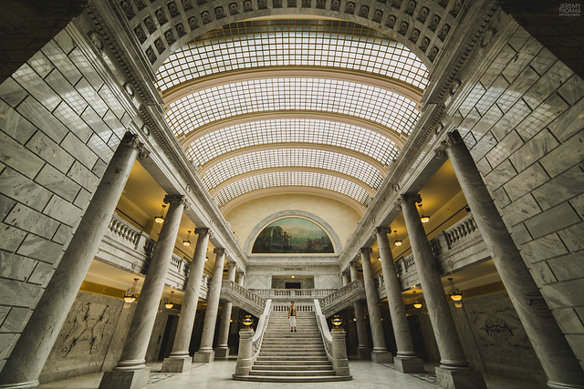 Left Wing Interior of Utah State Capitol