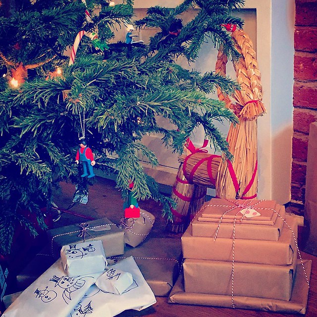 #Presents #wrapped and under the #tree!