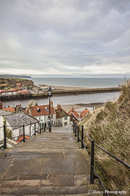 199 steps Whitby North Yorkshire