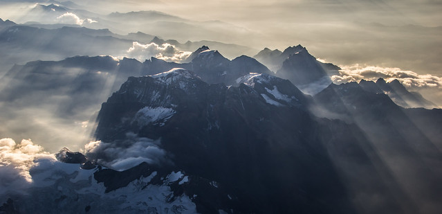 Alps sunrise