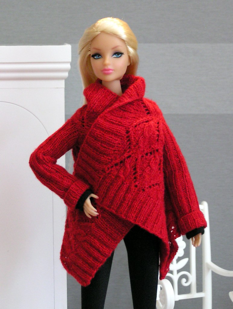 red-butterfly | Cardigan: Handknitted by me | Doris Arend | Flickr