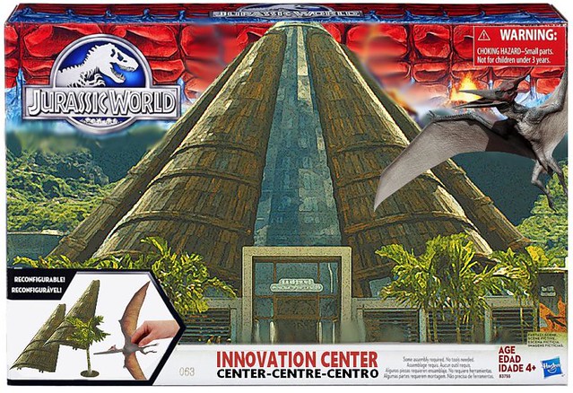 Jurassic World 2015 (Jurassic Park 4) Hasbro Innovation Center Playset UNOFFICIAL CONCEPT