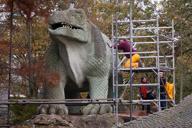 Crystal Palace dinosaur conservation | Crystal Palace Park-2