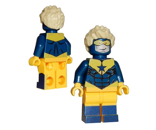 Booster Gold Custom Figure | by Dakota Colley