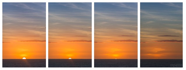 Ocean Sunset Sequence