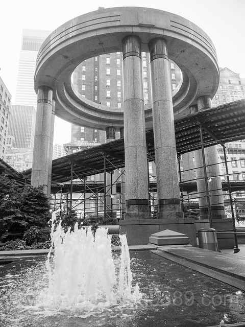 POPS146: Tempietto Pergola with Fountain, 135 East 57th Street, Midtown Manhattan, New York City