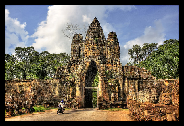 Siem Reap K - Angkor Thom south Gateway