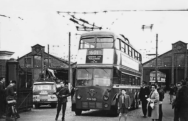 London Transport FXH521 May 1962