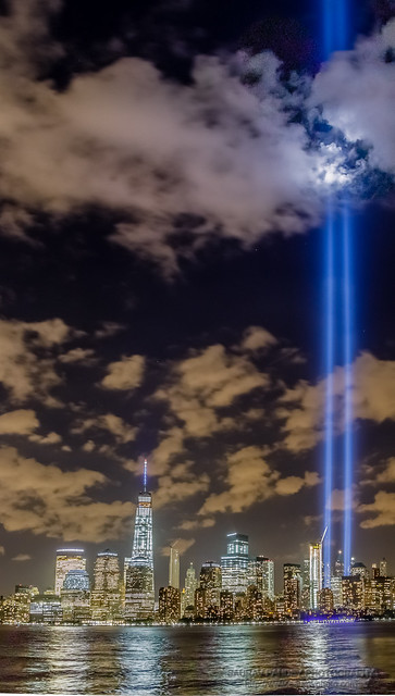Tribute of Light, September 11, 2015