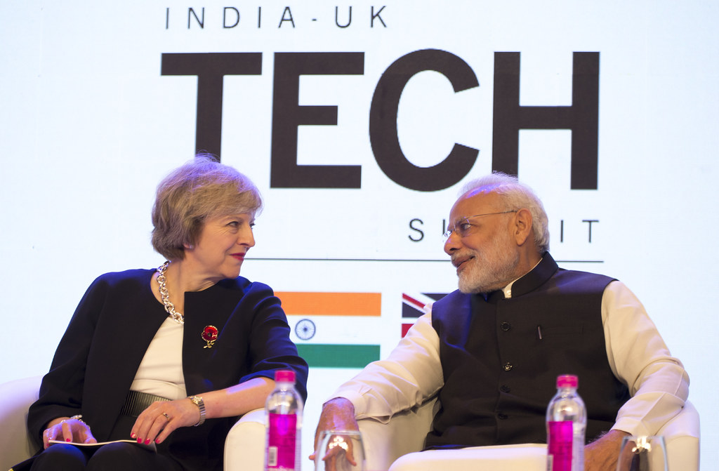 PM with Prime Minister Modi at Tech Summit