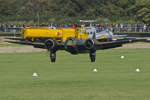 Takeoff 1, Bristol Blenheim Mk If, L6739, Goodwood Battle of Britain Flypast, 2015