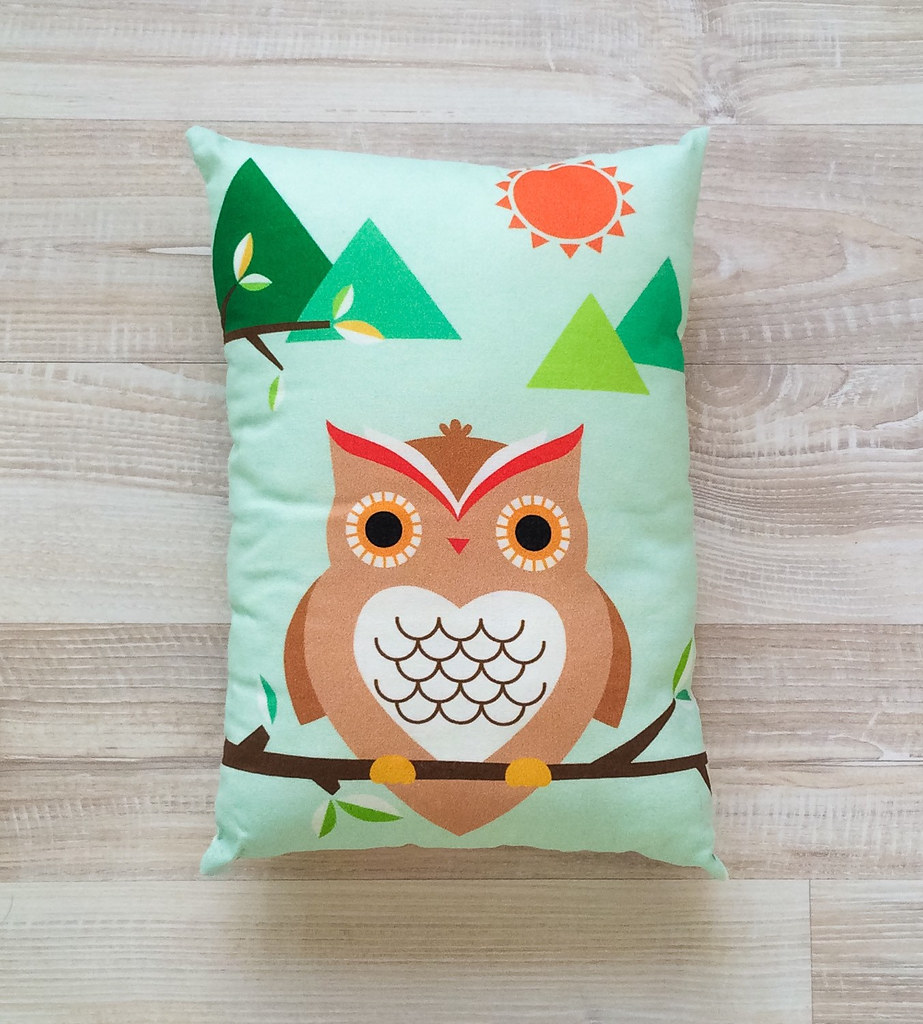 Free shipping, owl pillow, kids pillow, animal pillow, kid… | Flickr