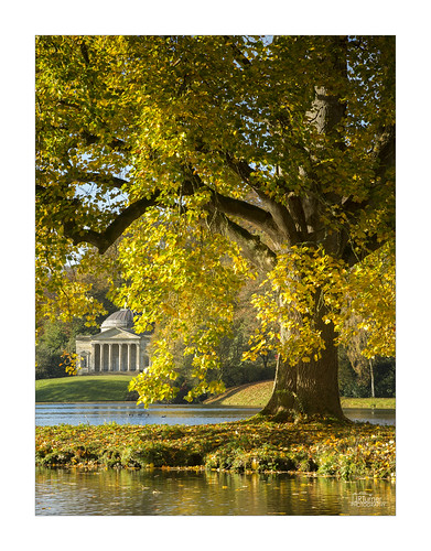 Frame by JRTurnerPhotography, The Pantheon framed by a wonderful Autumnal Tree. Stourhead Landscape Gardens are one of the best pl