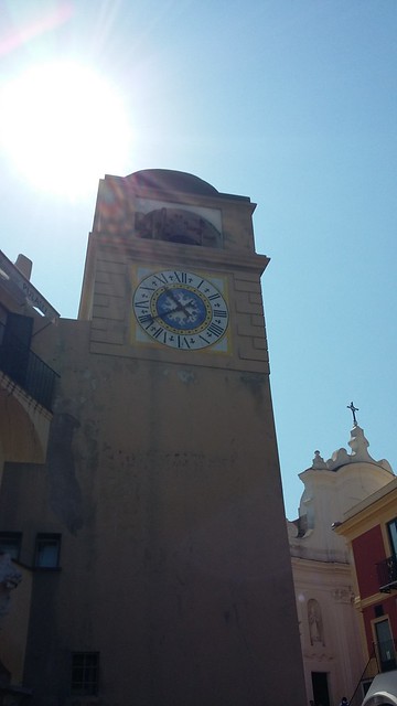 capri center clock tower