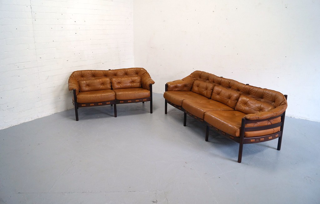 Verwonderend Vintage Arne Norell bank sofa Jaren 50 60 bankstel Deens d… | Flickr TD-57