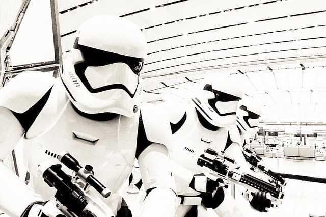 i m excited. stormin into my galaxy  #forceawakens #stormtrooper #shoot #geekalert #starwars #changiairport