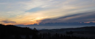 Sunrise Over The Swiss Alps