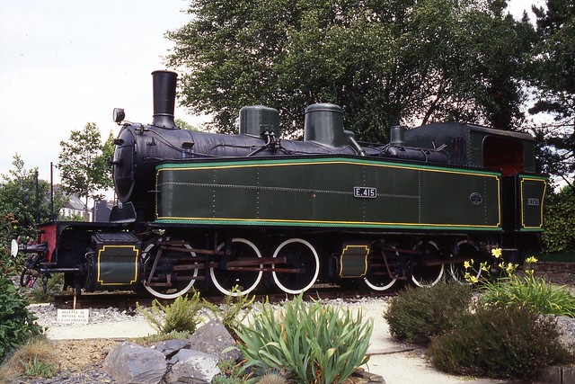 JHM-1994-0124 - France, Carhaix, Loco vapeur du Réseau Breton