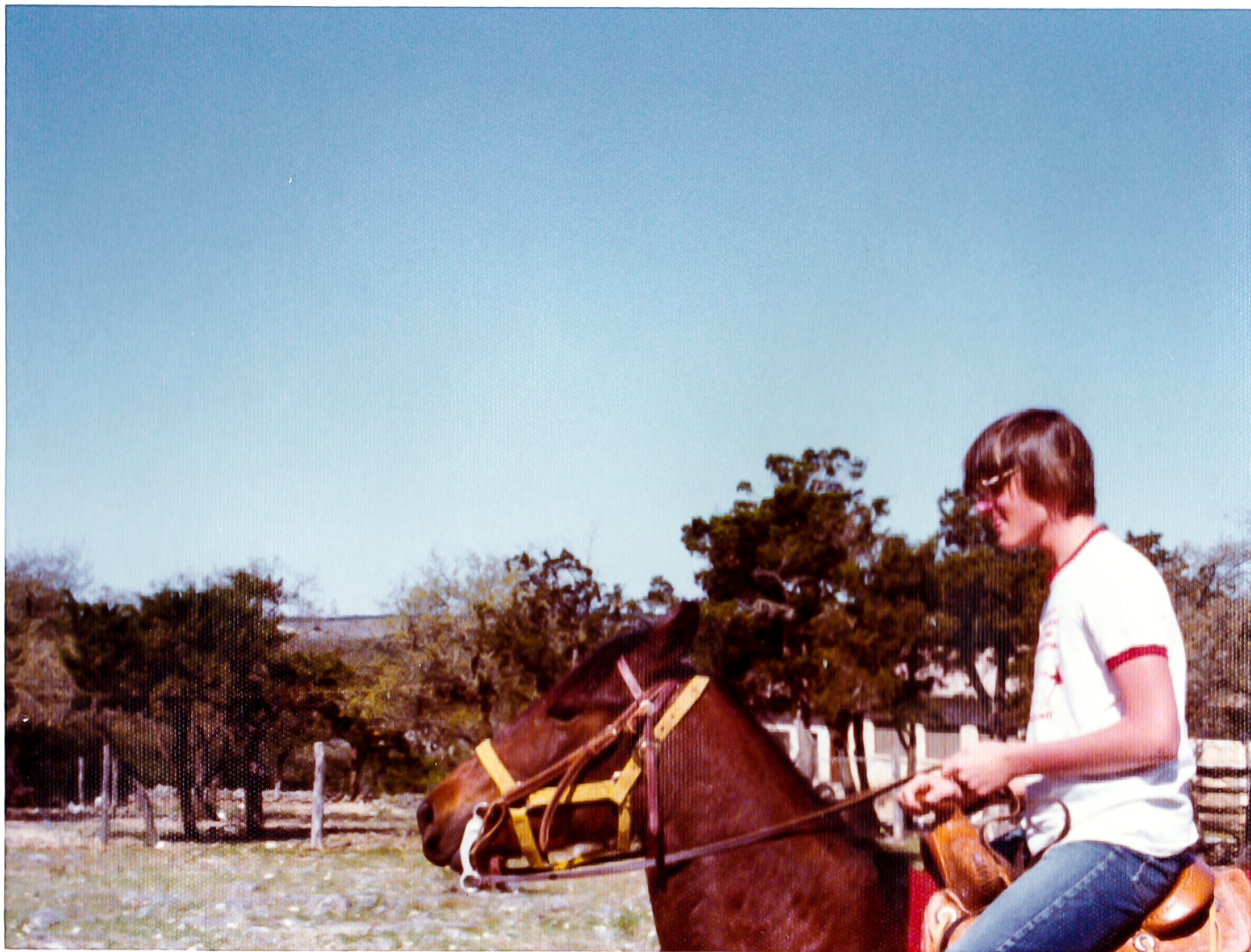 Horseback riding at Rancho Amigo