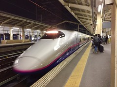 帰ります。 #新幹線 #shinkansen #東北新幹線 #train
