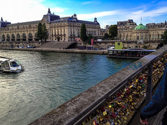 Musee d'Orsay from Passerelle Solferino