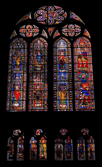 Kirchenfenster des Straßburger Münsters